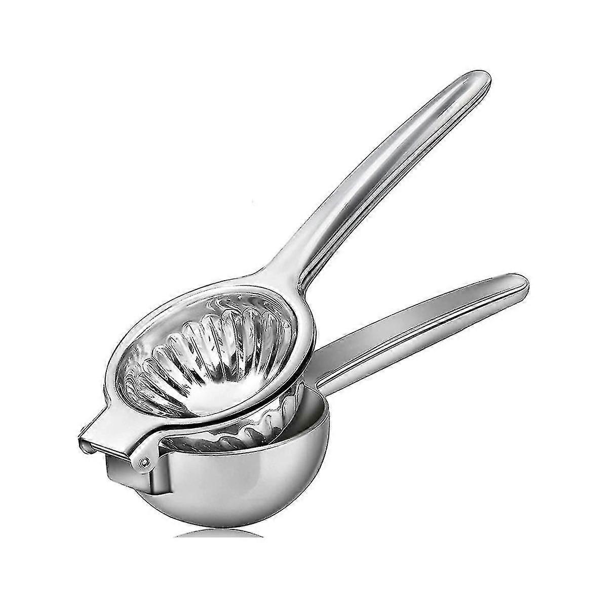 Lemon Squeezer, - Stainless Steel Extra Manual Lemon Juicer Squeezer With Solid Metal