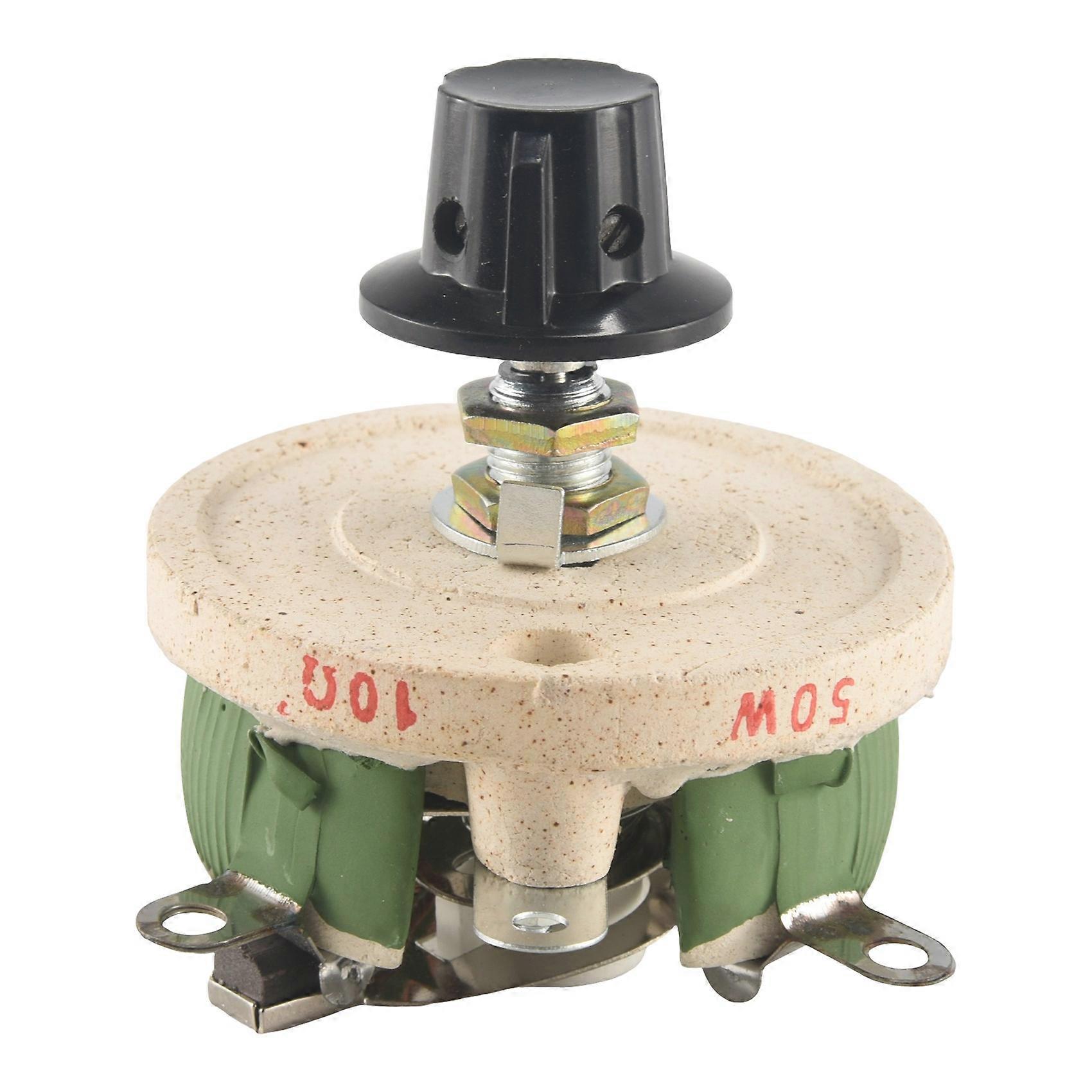 50W 10 Ohm Keramisk Potentiometer Variabel Konisk Potentiometer Reostat