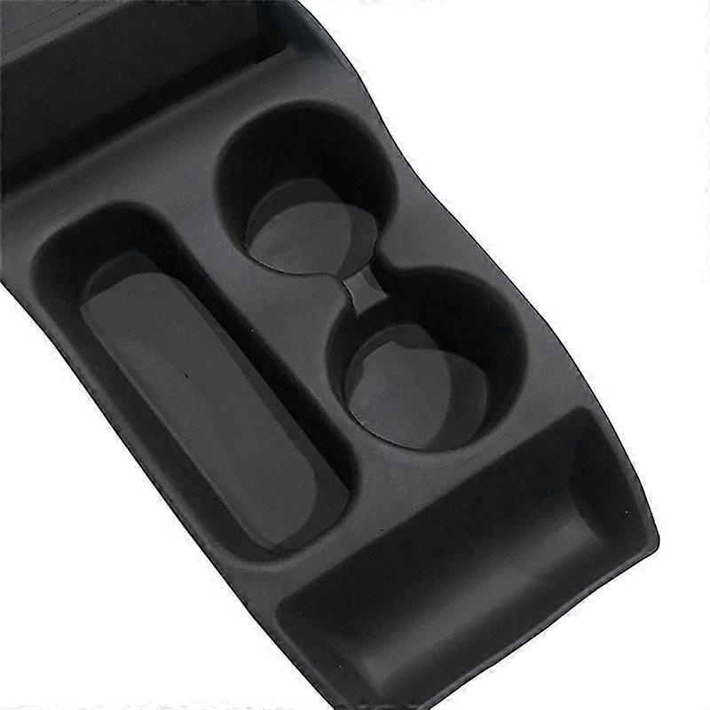 Car Silicone Storage Box Console Container Center Insert Box Cup Storage Box Holder for Model S 2012