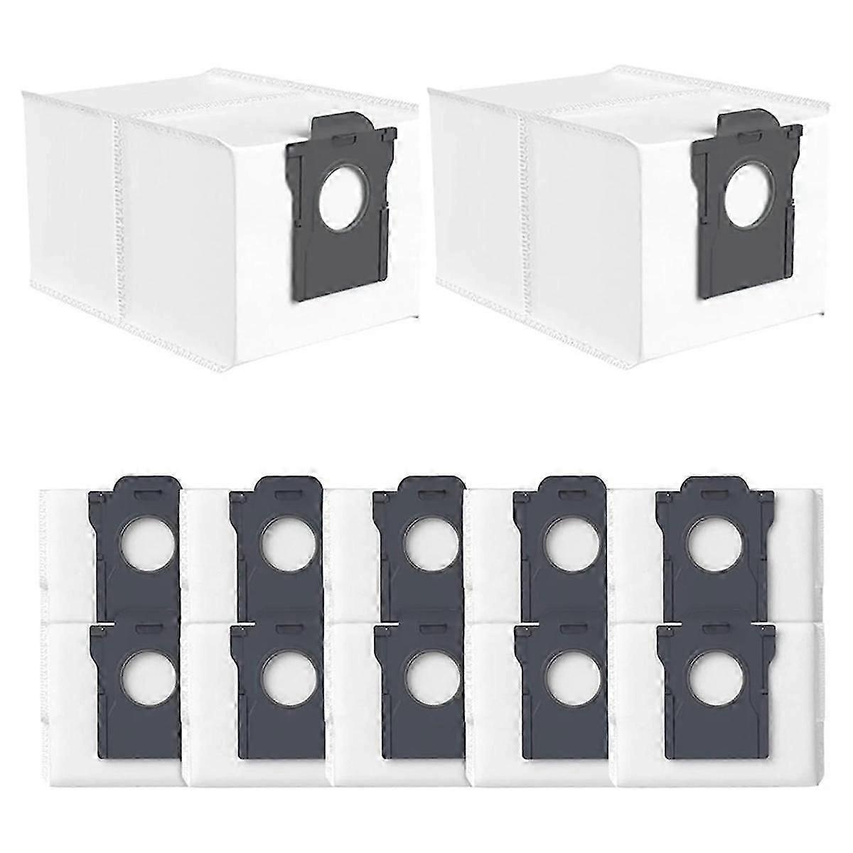 X30 Ultra / X40 Ultra / L10s Pro Ultra ロボット掃除機用ダストバッグ 12個パック 3L大容量