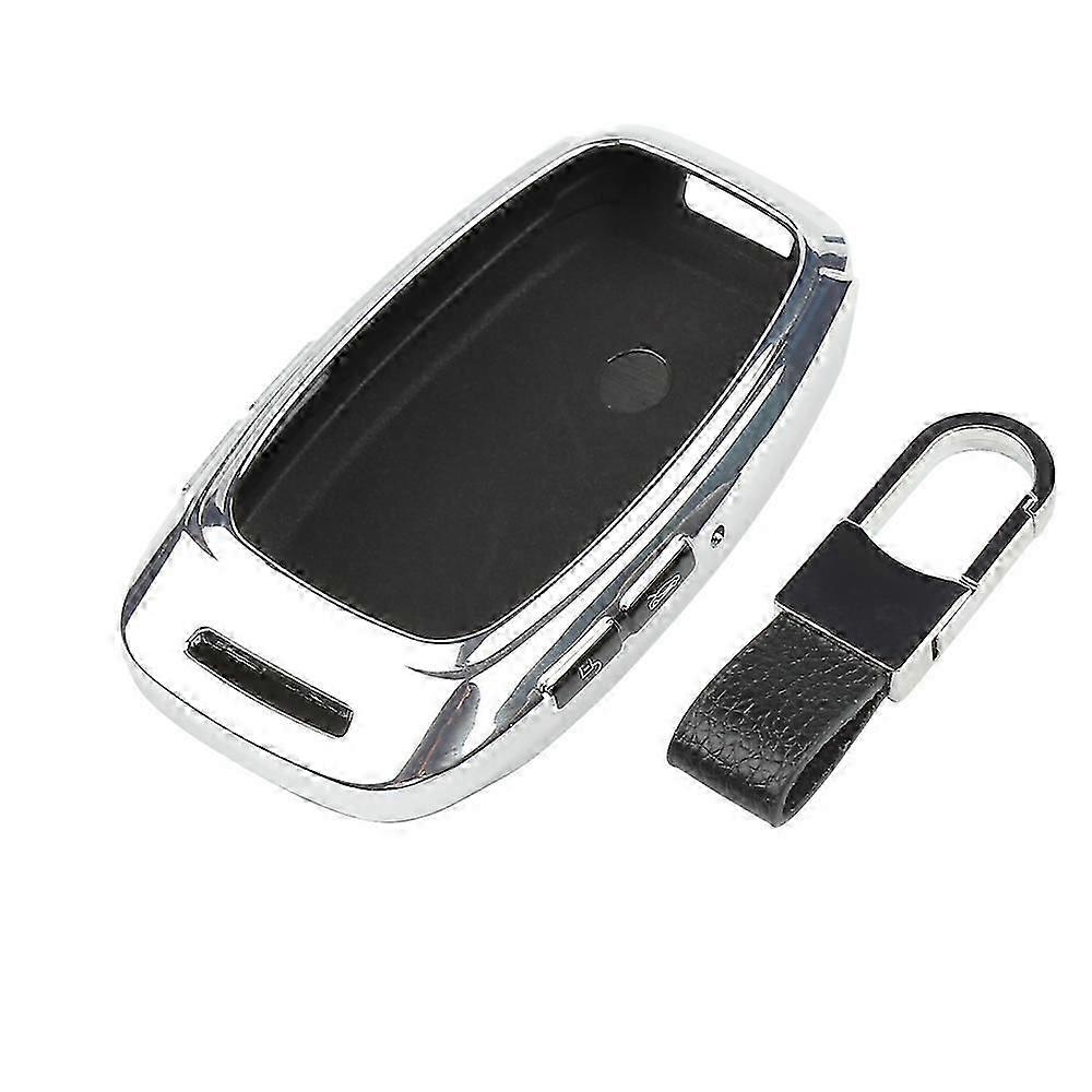 WhatsKey CF920 LCD Smart Remote Car Key Cover TUP Cover Case Protector With Chain CF920 Key for Protection Anti Falling Lose