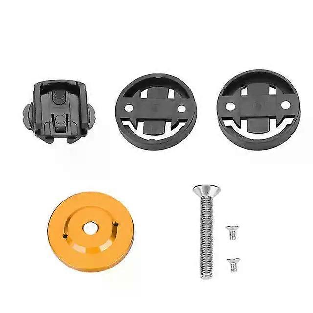 Mountain Road Bike Computer Holder Stem Top Cap Stopwatch GPS Speedometer Mount