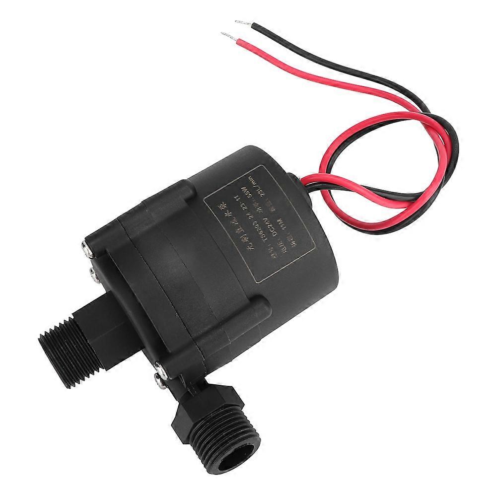 TS62-03 Vitesse réglable DC 24V Pompe à eau sans balais Chauffe-eau Pompe de circulation sous pression