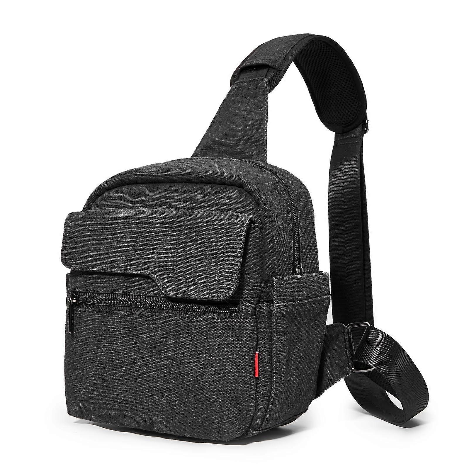 Cwatcun D93 Camera Bag Canvas Shoulder Bag