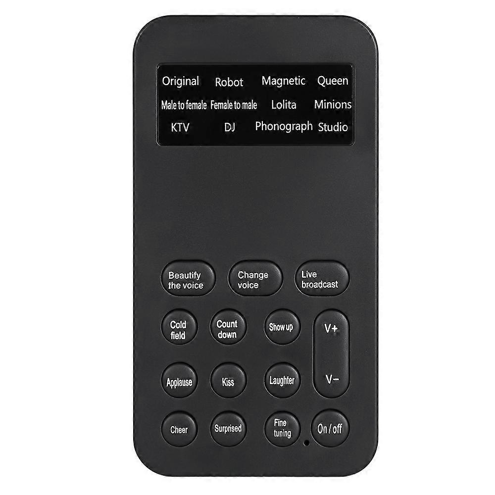 S9 Mobile Phone Computer Live Sound Card Voice Changer Game Karaoke Recording Audio Transformer
