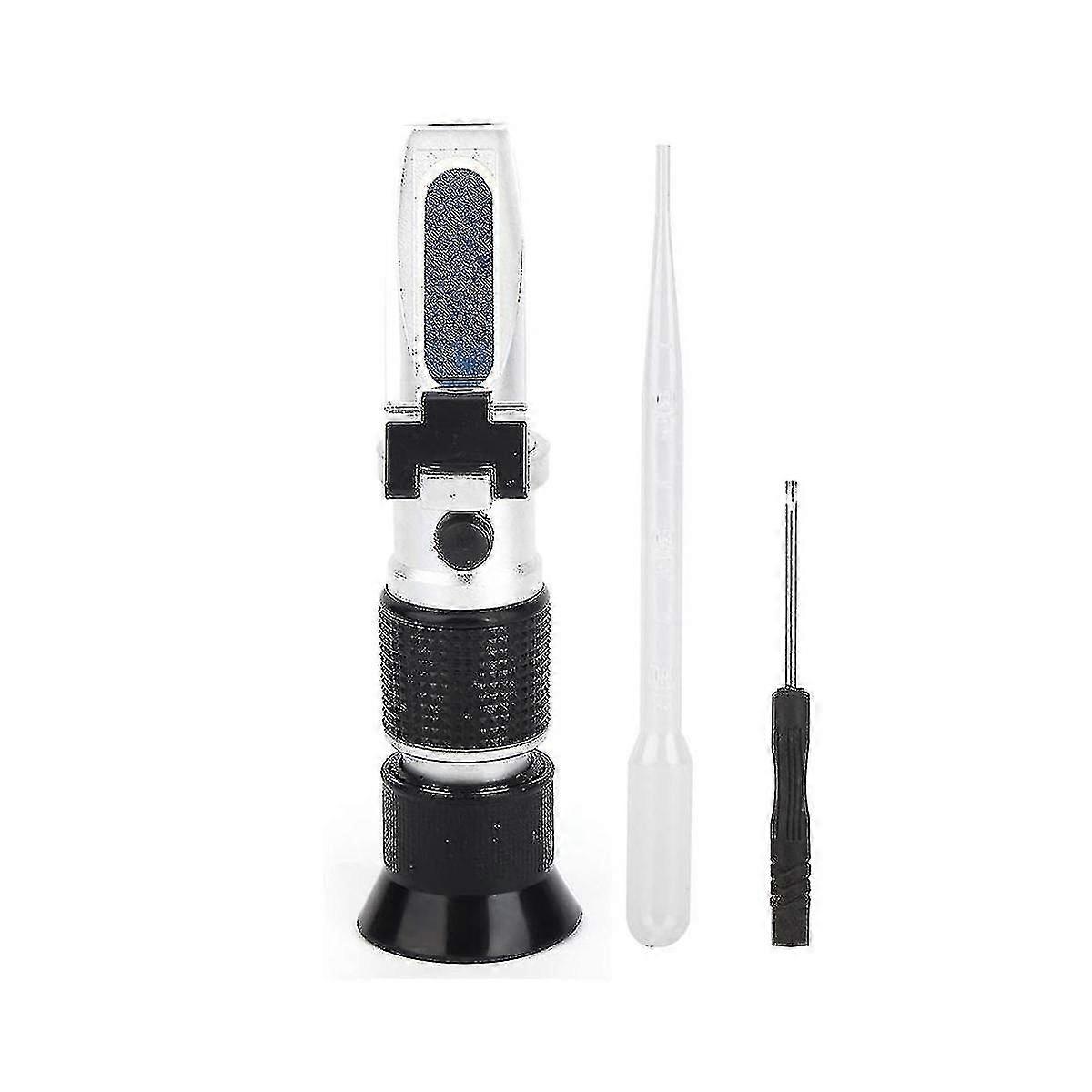 Handheld Refractometer, Rhb-90atc Digital 0-90% Digital Brix Refractometer, Moisture Tester, Sugar