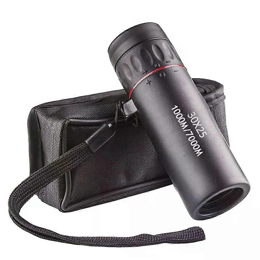 HD30x25 Telescope Monocular Waterproof Mini Portable Spotting Scope High Definition Adjustable Focal Telescope For Bird Watching