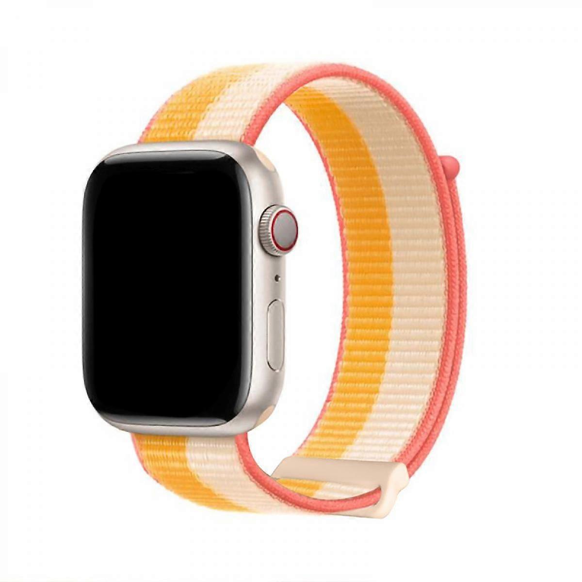 Sport Nylon Bands for Apple Watch 38/40/41mm, Stretchy Loop Woven Braided Soft Strap for iWatch Series 8 7 6 5 4 3 2 1 SE
