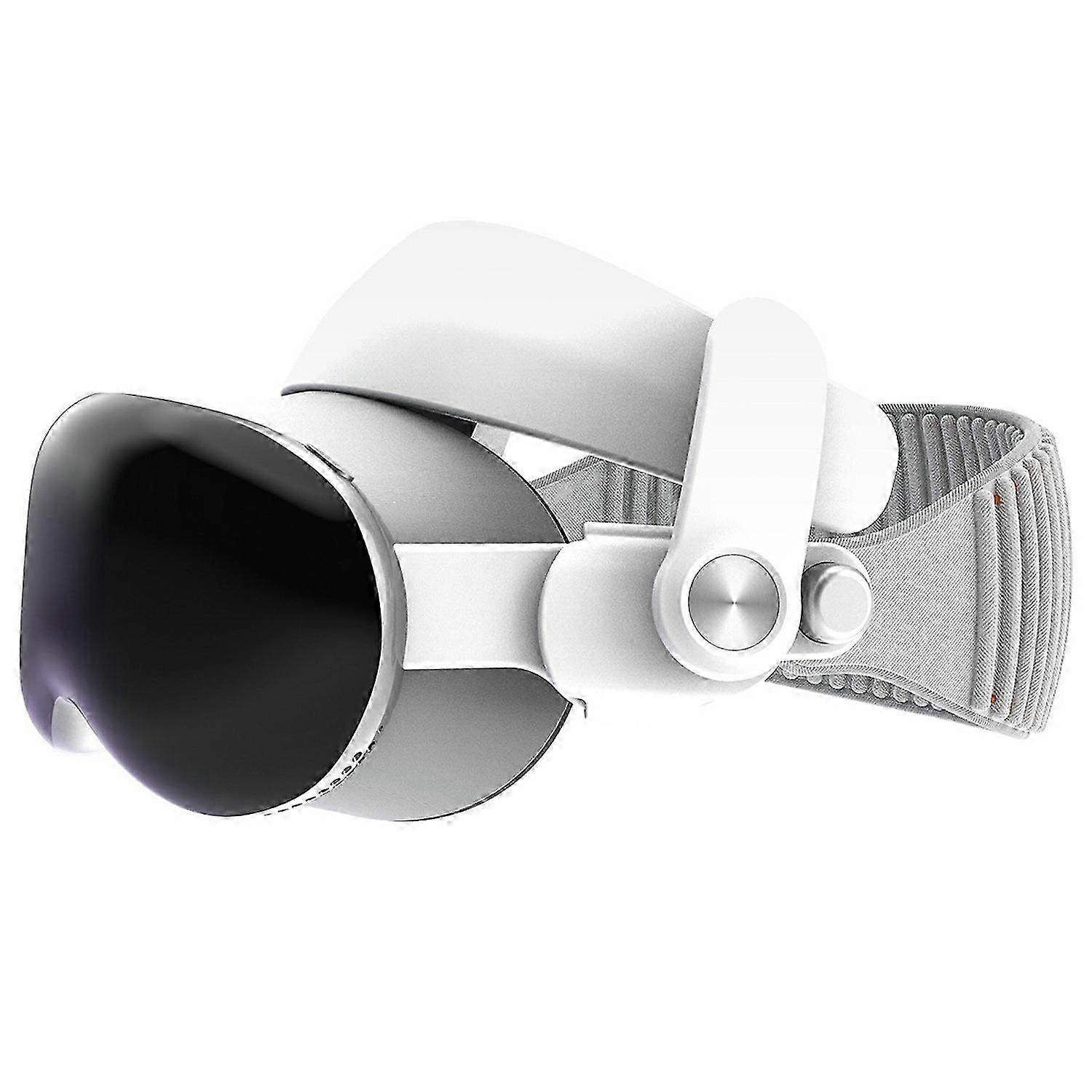 WOLMTT Adjustable Head Mount for Apple Vision Pro, 45-Degree Rotatable VR Headset Accessory