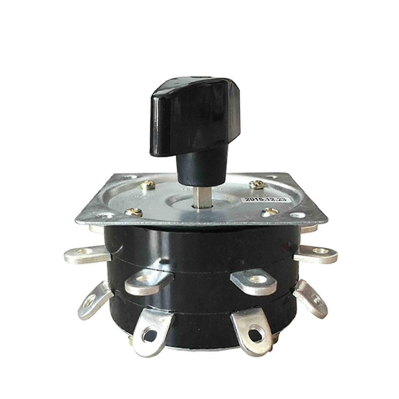 KDH25/2 8 Welding Machine Rotary Switch Eight Positions 2 16 Levels Brass P 25A Welder Changeover Selector 1Pcs