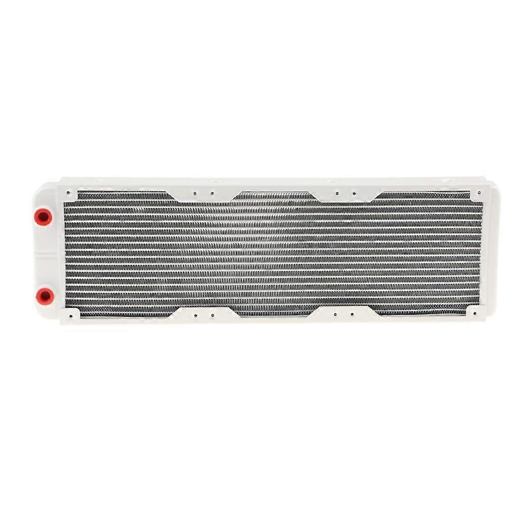 Radiador de resfriamento para PC, G1 / 4 polegadas com rosca de 120 mm de alumínio para computador