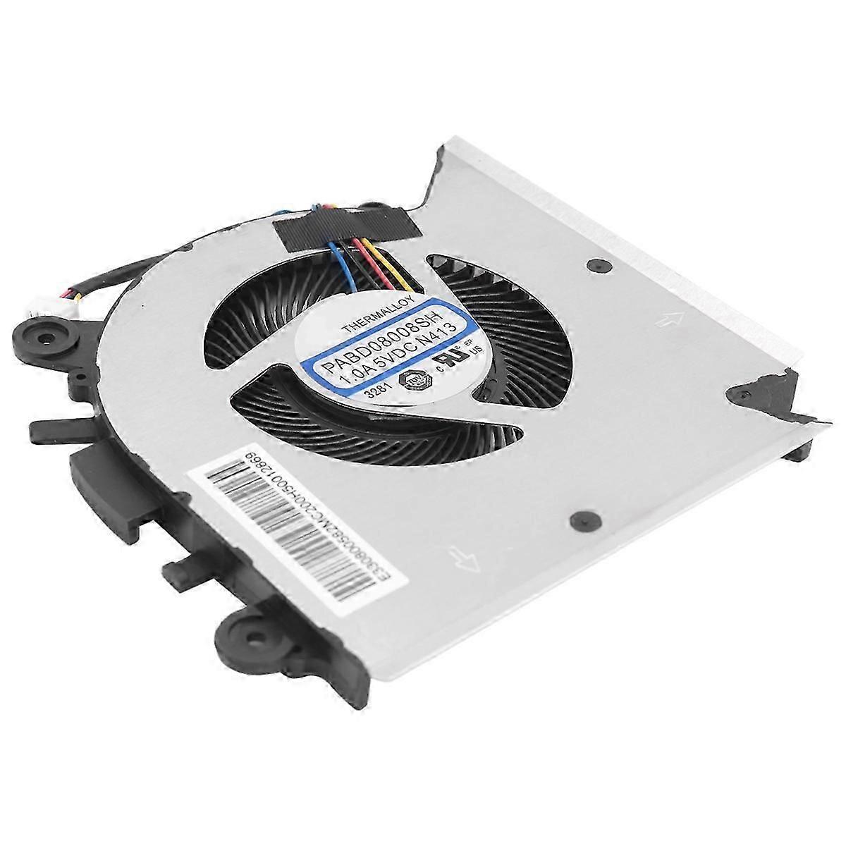 CPU Cooling Fan compatible with MSI GF63 MS-16R1 MS-16R2 PABD08008SH N413
