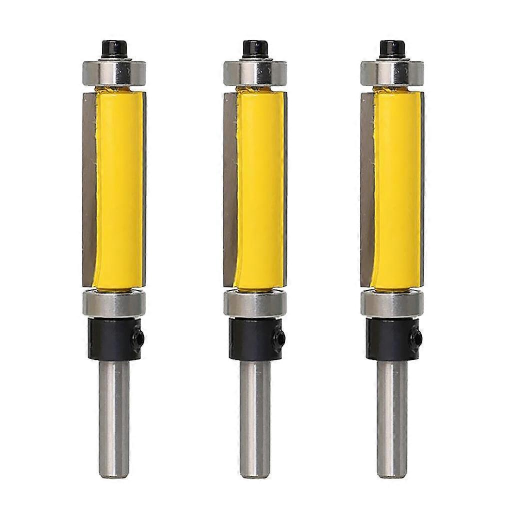 3-part Copy Router / Wood Router / Groove Router Wood Cutter Router Bit, 6mm