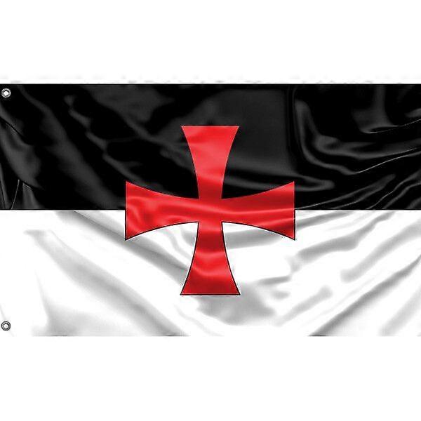 Knight Templar Flag Unique Design 3x5 Ft / 90x150 cm4x6Ft/120x180 cm size TTQ11