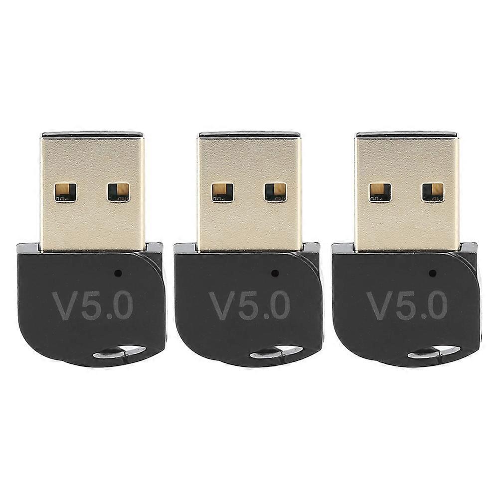 3PCS Bluetooth Low Energy Consumption Wireless USB Adapter Portable Dual Mode Transmission