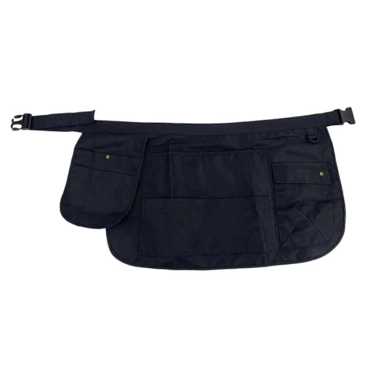 Workshop Hardware Tool Holder Water Resistant Apron Bag with Spacious Pockets for Hair Stylists and Craft Enthusiasts