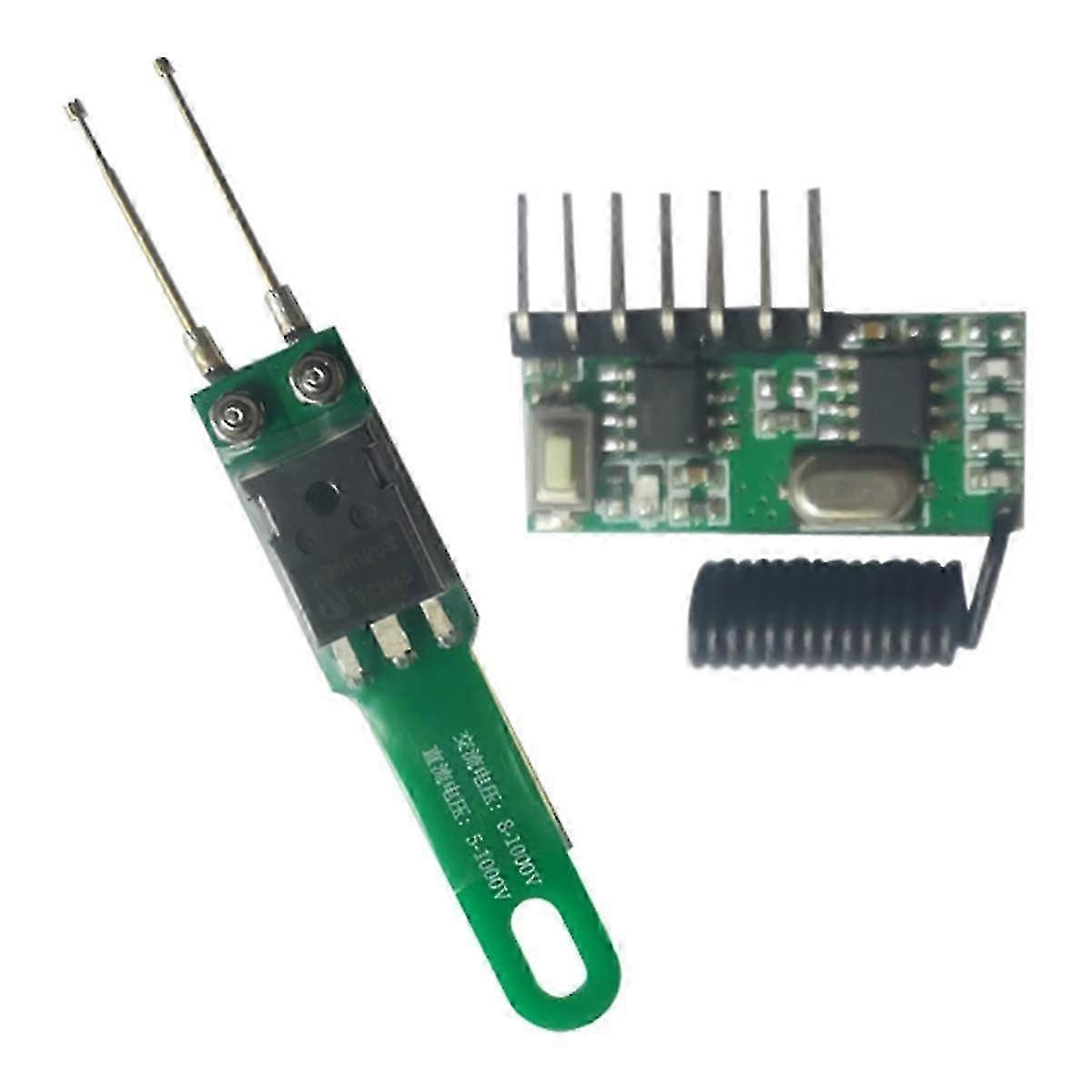 Yüksek Gerilim Kondansatör Deşarj Kalem Anahtarı Güç Kaynağı Onarım Deşarj Koruma Aracı ile LED AC8-1000V