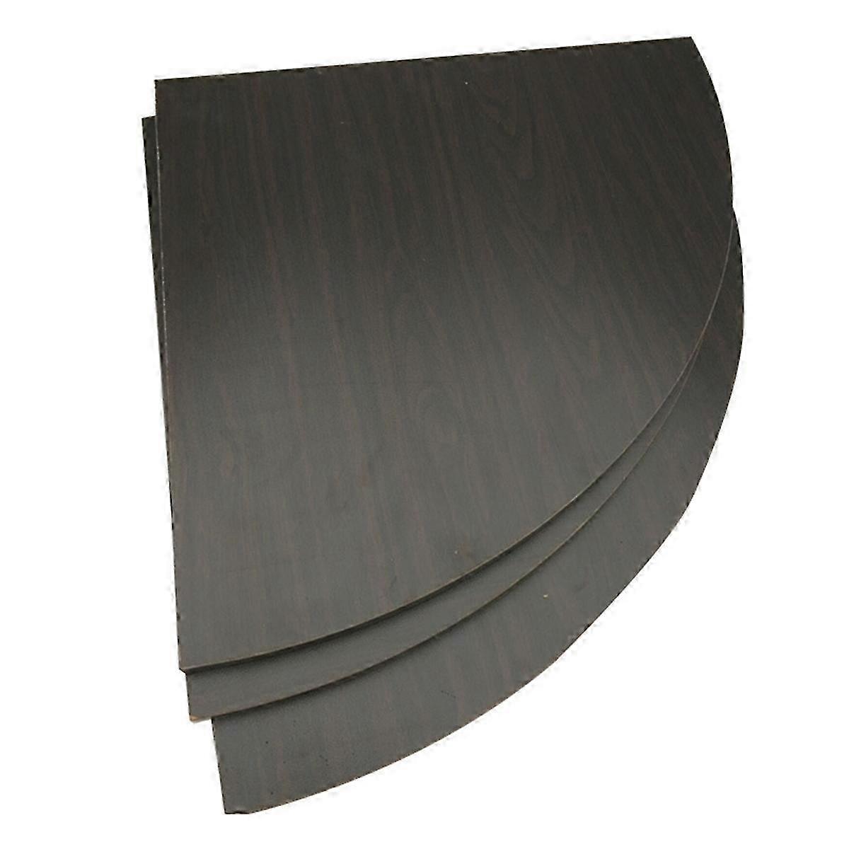 Corner Shelf Bookshelf Wall Punch-Free Fan-Shaped Shelf Corner Shelf Corner Triangle Fan-Shaped Shelf A