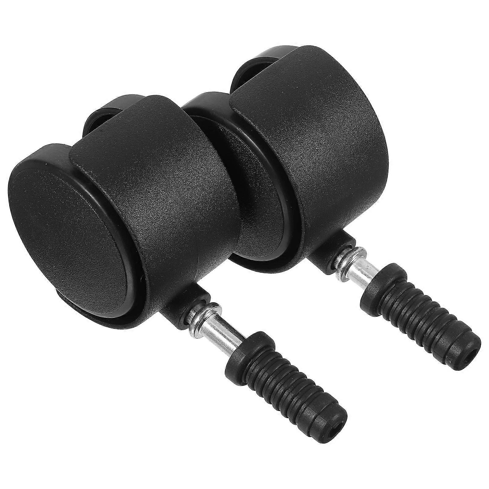 Chair Wheels Replacement Caster Wheels with Brake Stem for Office Furniture Easy to Install and Remove