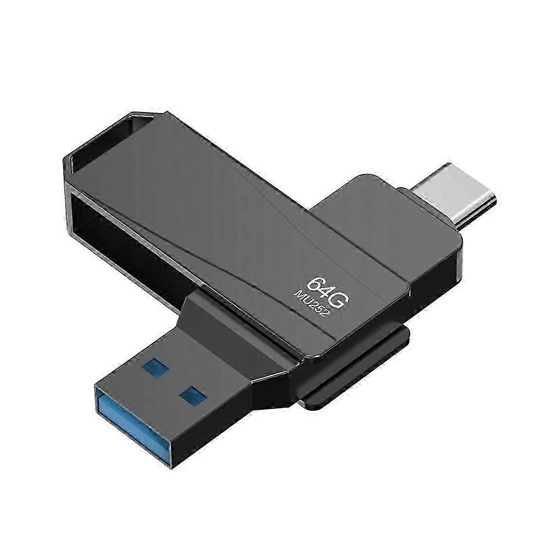 USB + USB-C / Type-C Flash Drive, Memory:64GB 64GB