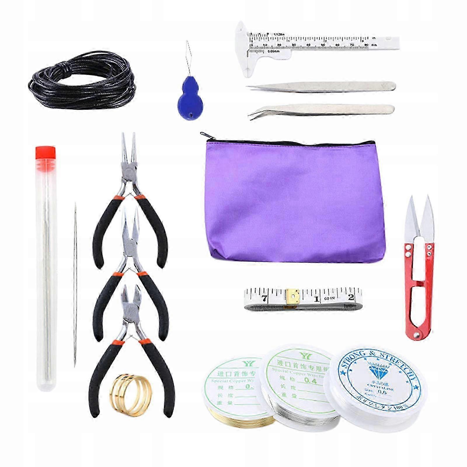 2025 1set Κόσμημα Adults Plier Elastic 18 Τεμάχια