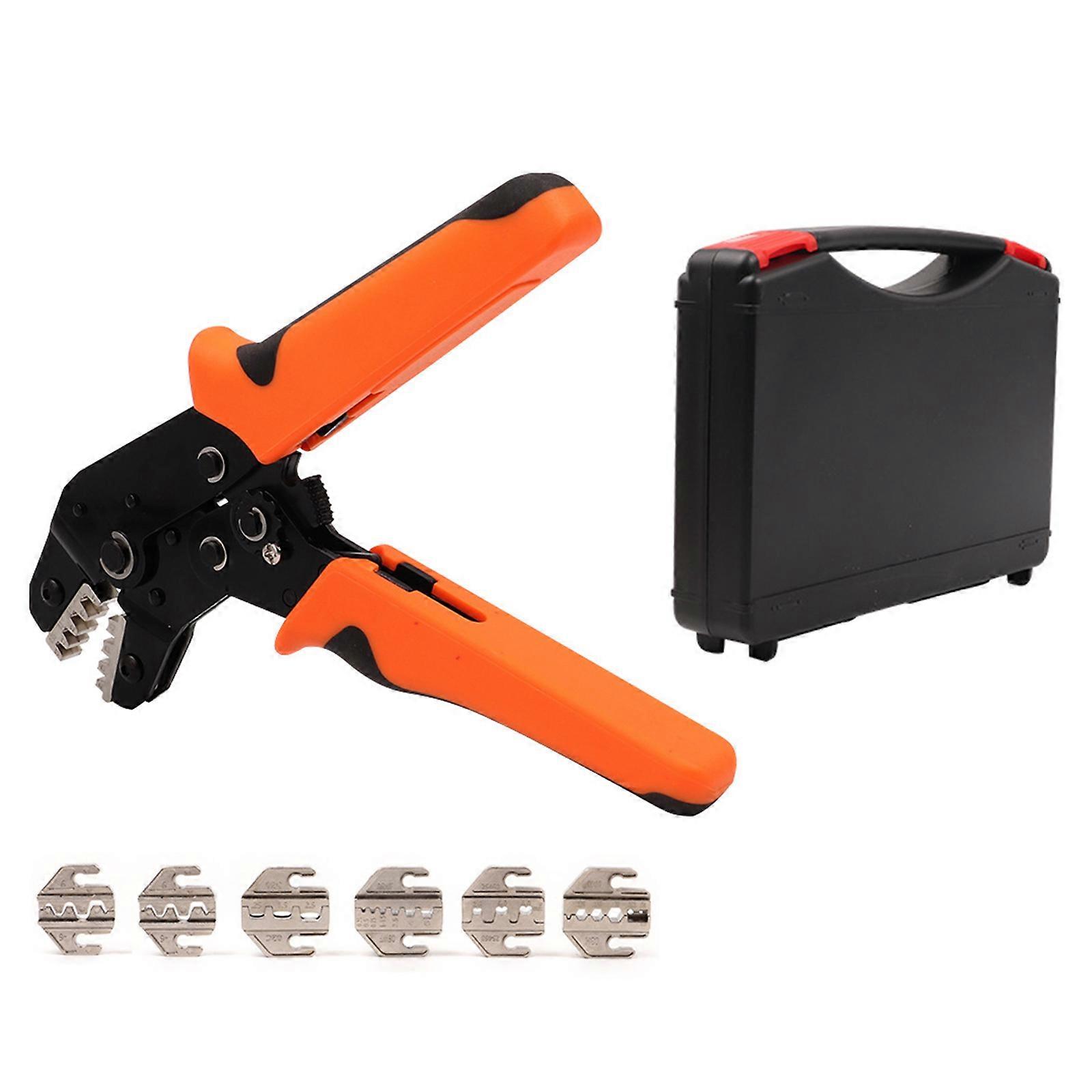 Crimping Tool Set Pressed Pliers Electrician Tools Electrical Terminals Clamp Electronics Pressing Connector Hand Jaws