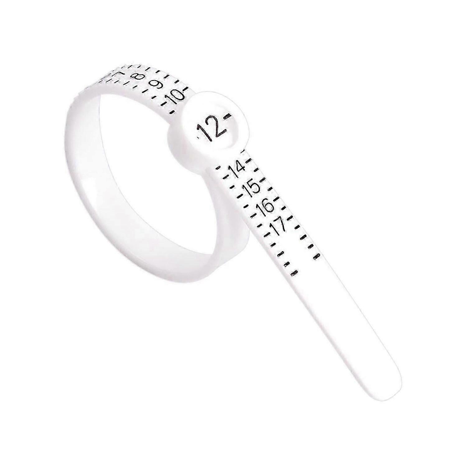 Ring Sizer Measuring Tool Reusable Finger Size Gauge Measure Set Jewelry Sizing Tools