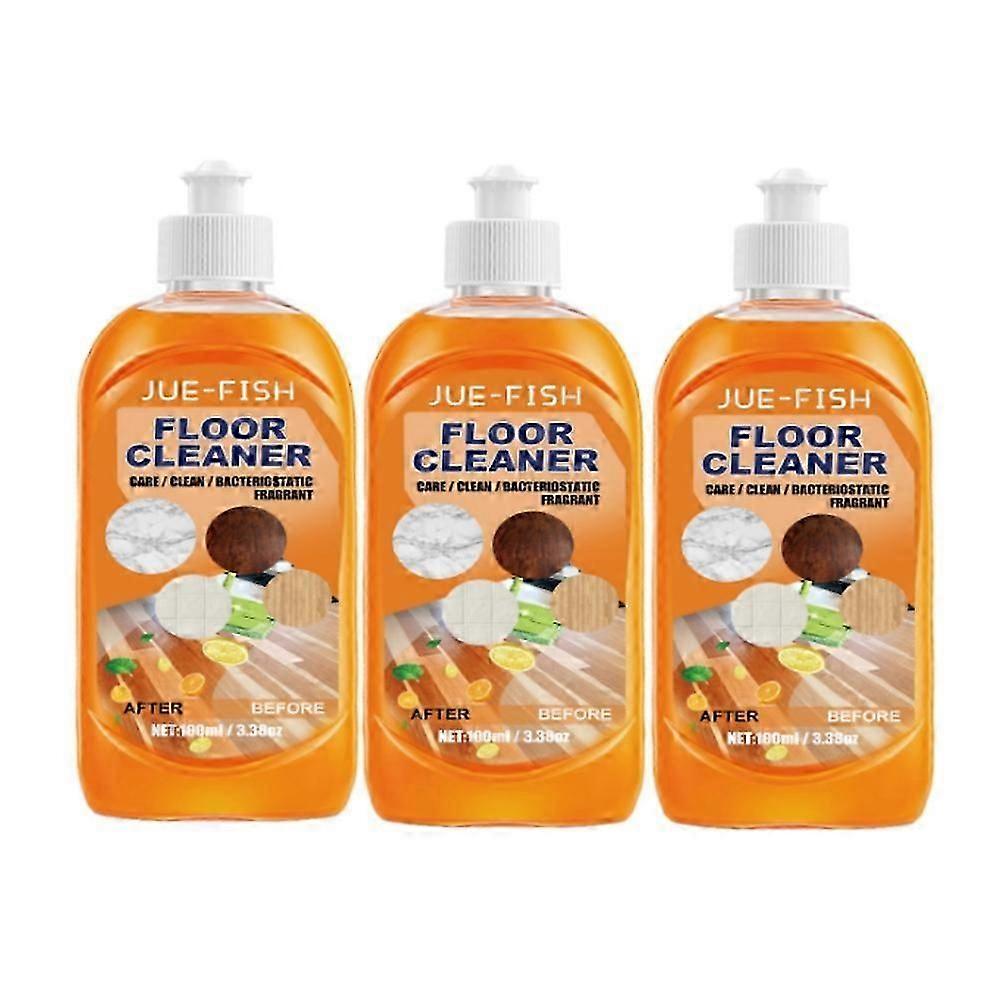 1-3pcs Floor Cleaner Liquid Safe Floor Cleaning Polishing Liquid Detergent Easy To Use And Convenient Floor Cleaning Solution For Home