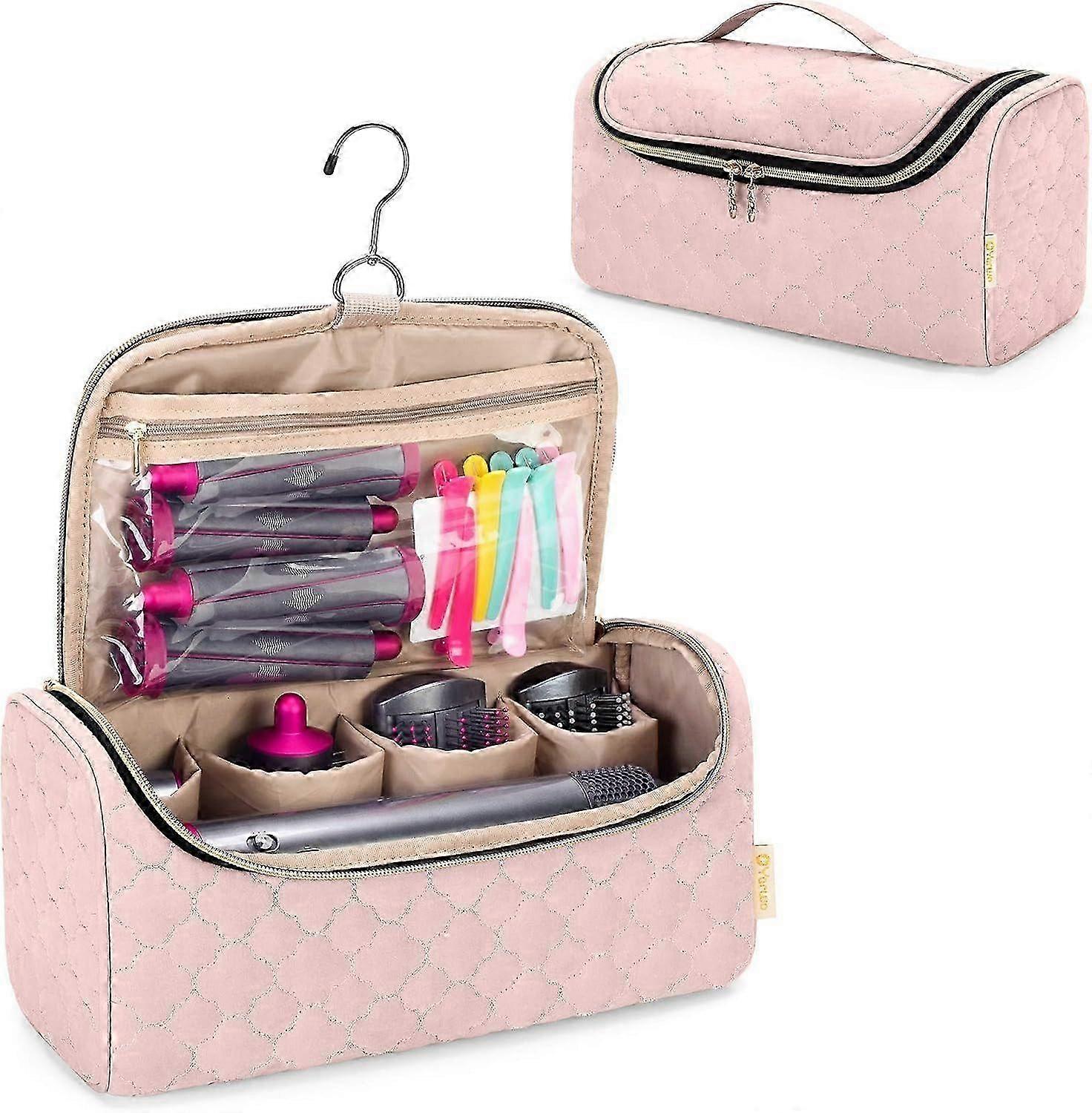 Suitable for travel storage of curling irons with compact design and lightweight portability