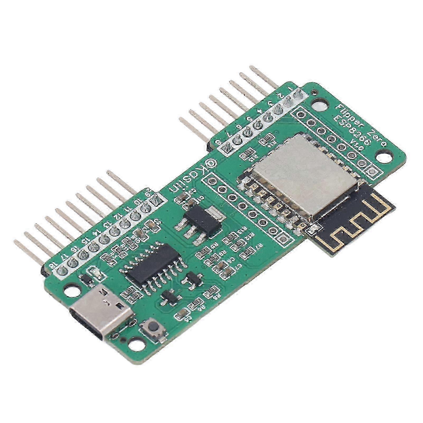 2025 ESP8266 WiFi-Entwicklungsmodul für Flipper Zero - CH340C Serielle Schnittstelle, Typ - C Schnittstelle