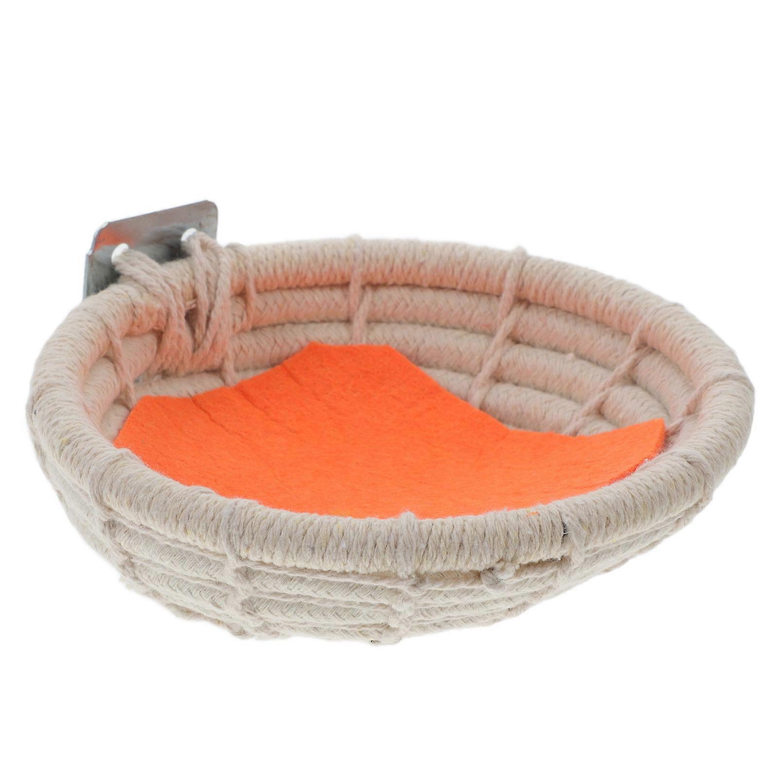 Rope Nest for Birds, Functional and Warm, Promotes Successful Parrot Breeding