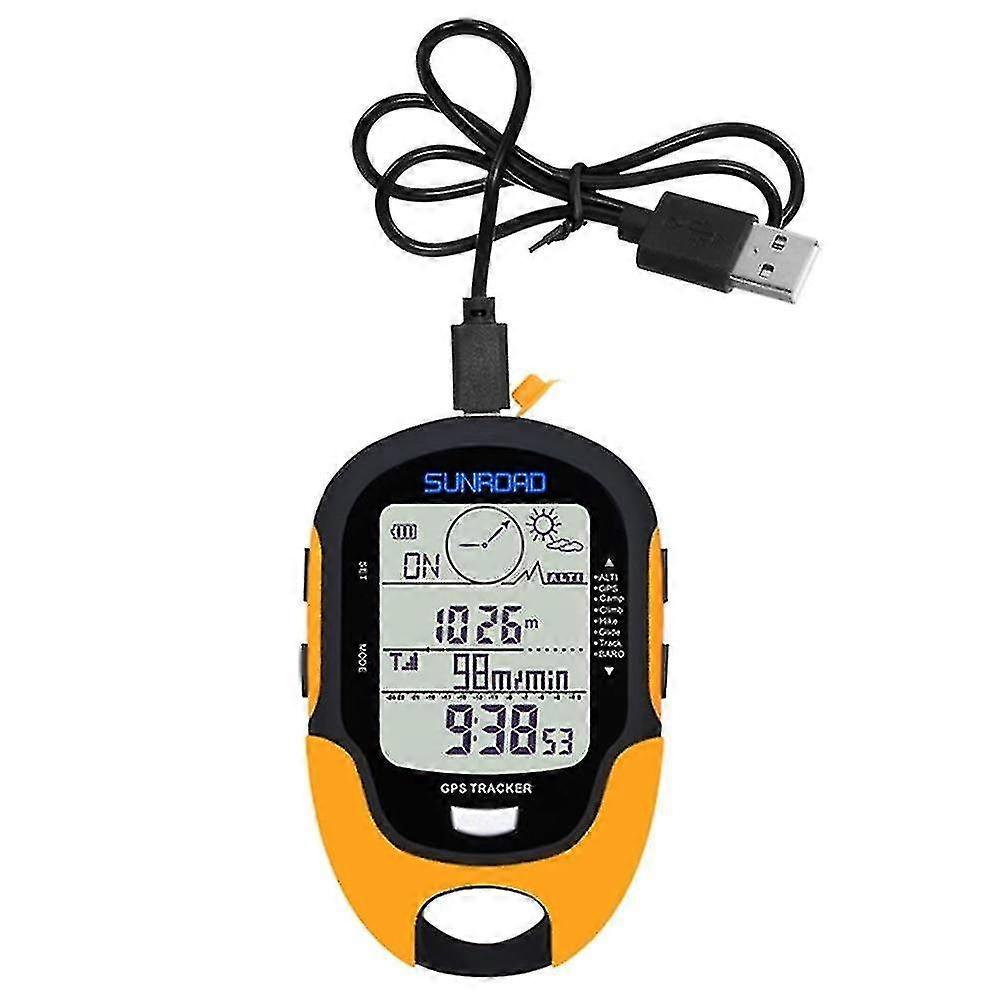 2025 Digital Gps Altimeter Barometer Compass Hiking Survival Altimeter|compass