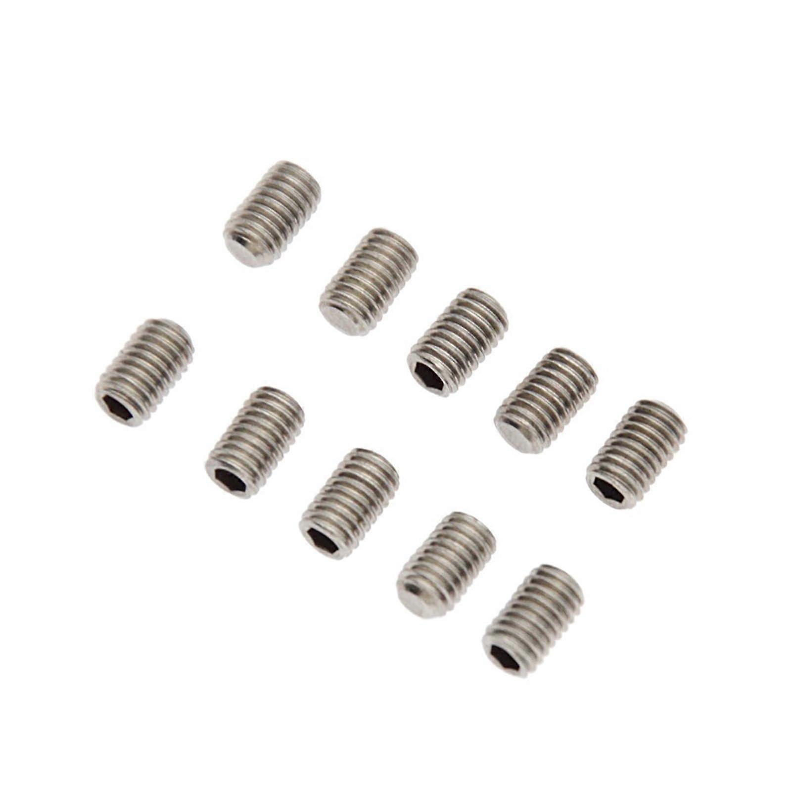 10 pieces M5 mounting screws for surfboard fin. Mountings made of stainless steel 304. Sturdy and durable.