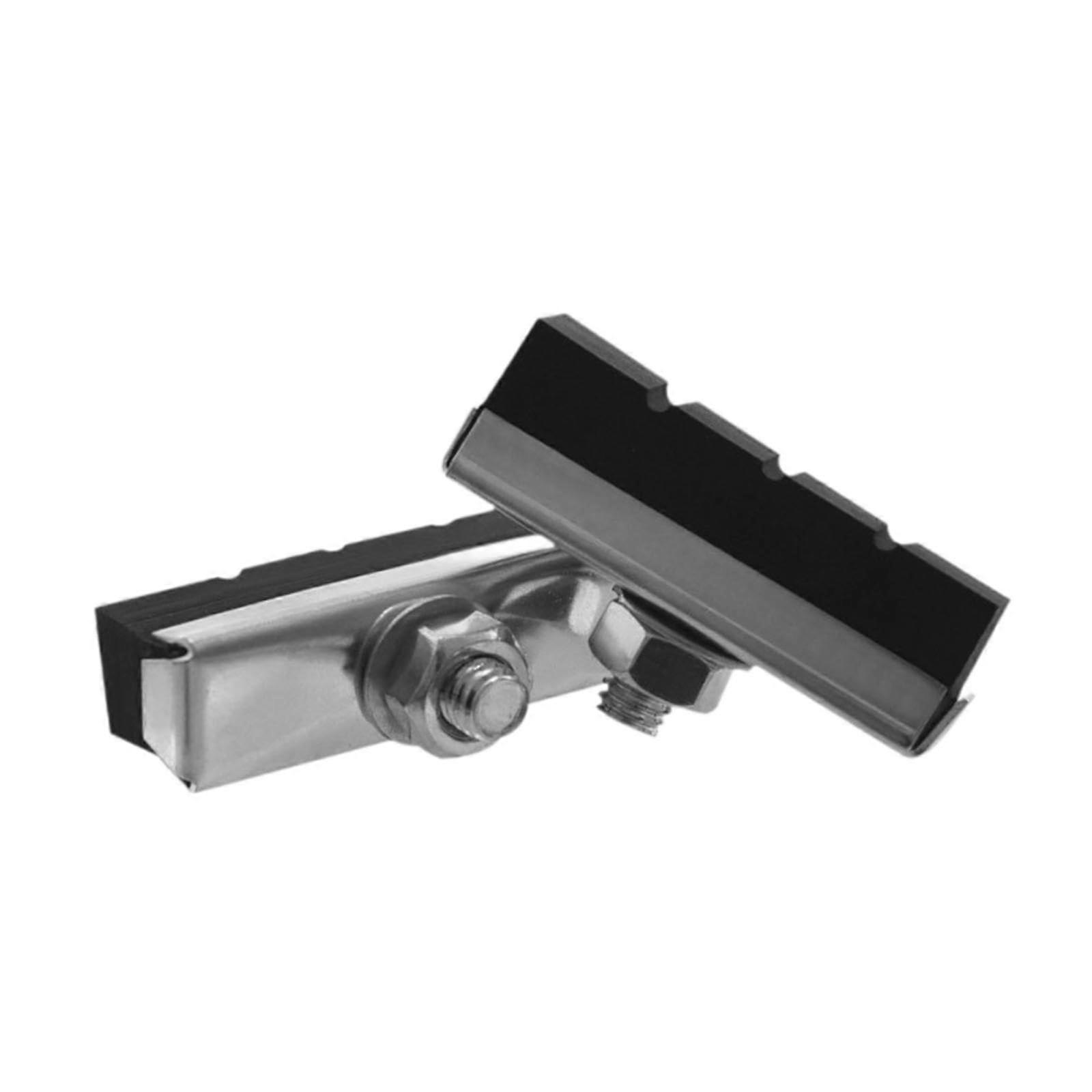 Bicycle Brake Pads Replacement Pack of 2 for Road and Mountain Bikes, Front and Rear, Lightweight, 4 cm x 1 cm x 2.5 cm
