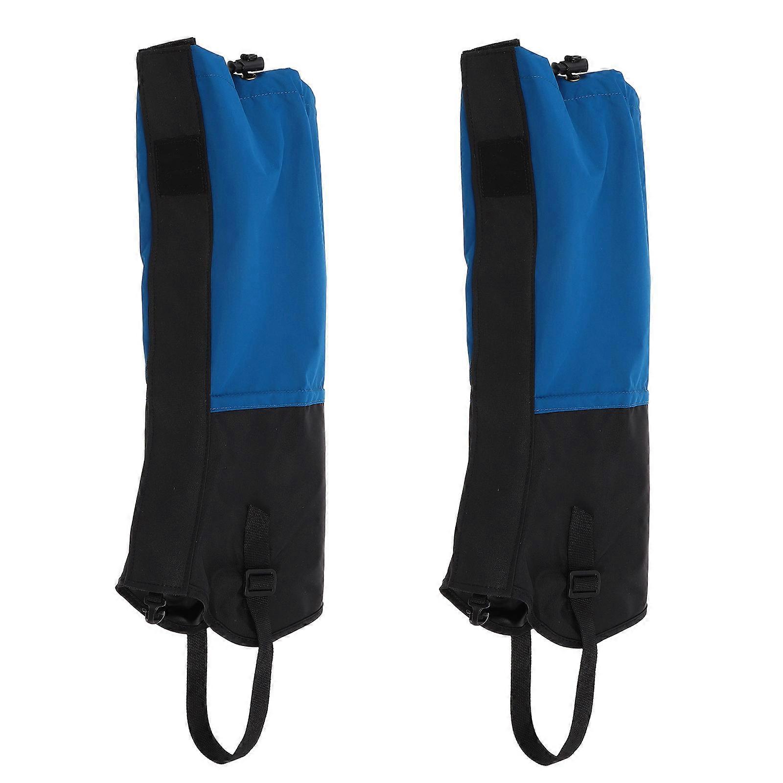 Snow Boot Gaiters For Hiking Waterproof Protector Men Women Multi 40.00X21.00X0.20cm Durable 1 Pair