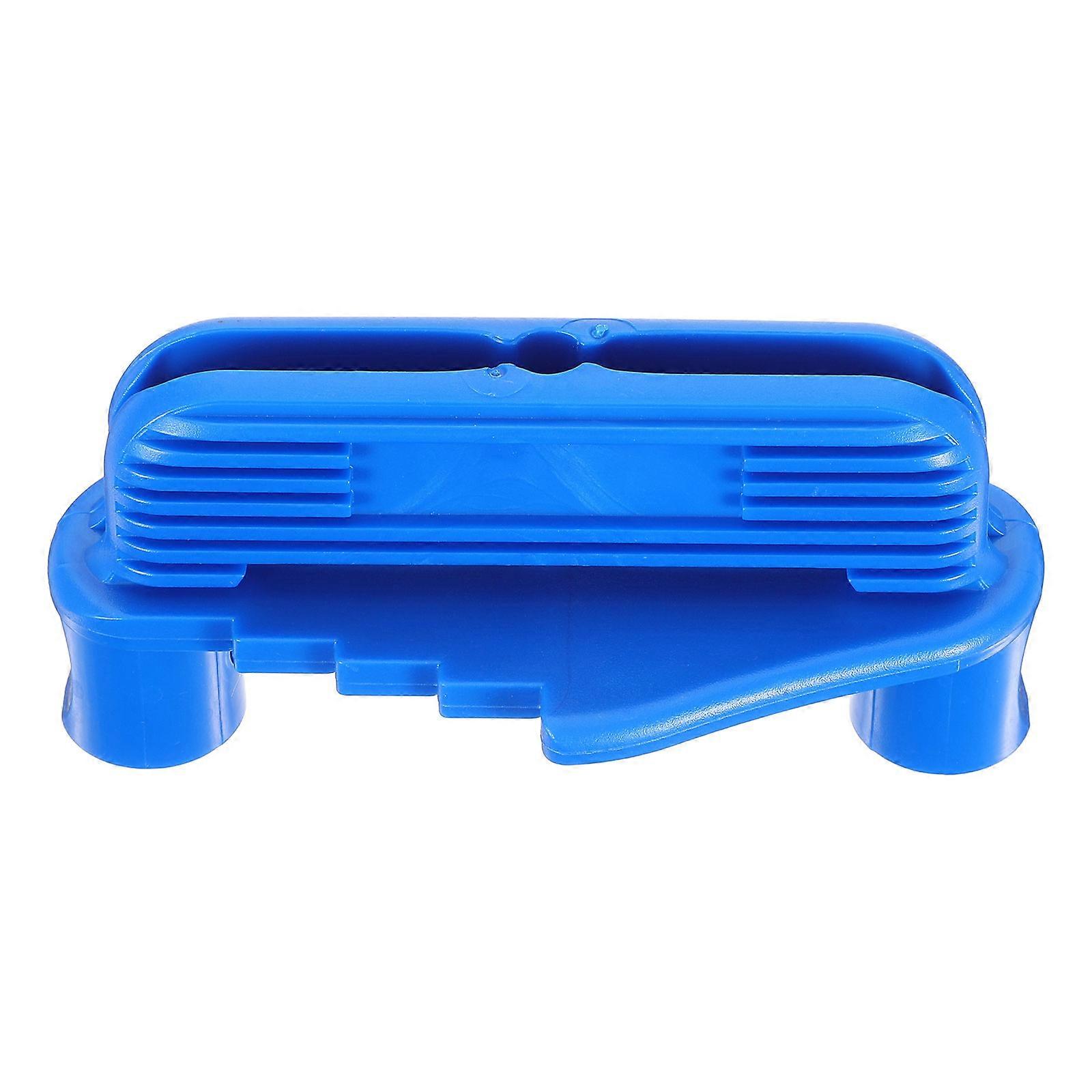 Precision Marking Tool Woodworking Scribe Tool Blue 10.20X5.70X5.00CM ABS Plastic Center Line Marking 1Set