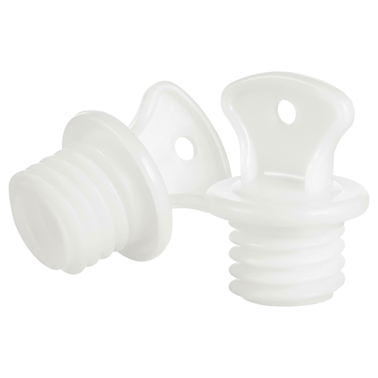 湯たんぱくストッパープラグ漏れ防止2個ホワイトラバー一般ユーザー