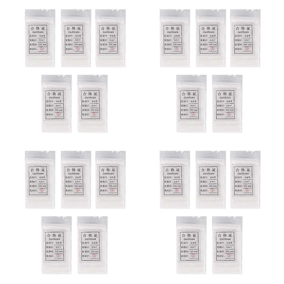 500Pcs Teabags String Heat Seal Paper Tools Storage Bags