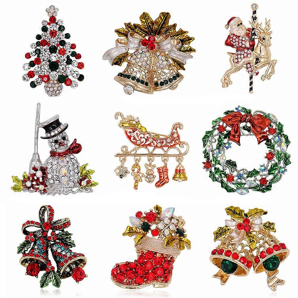 Sjal Broche Guirlande Form Legering Revers Pin Til Bryllup Hvid K 1Set