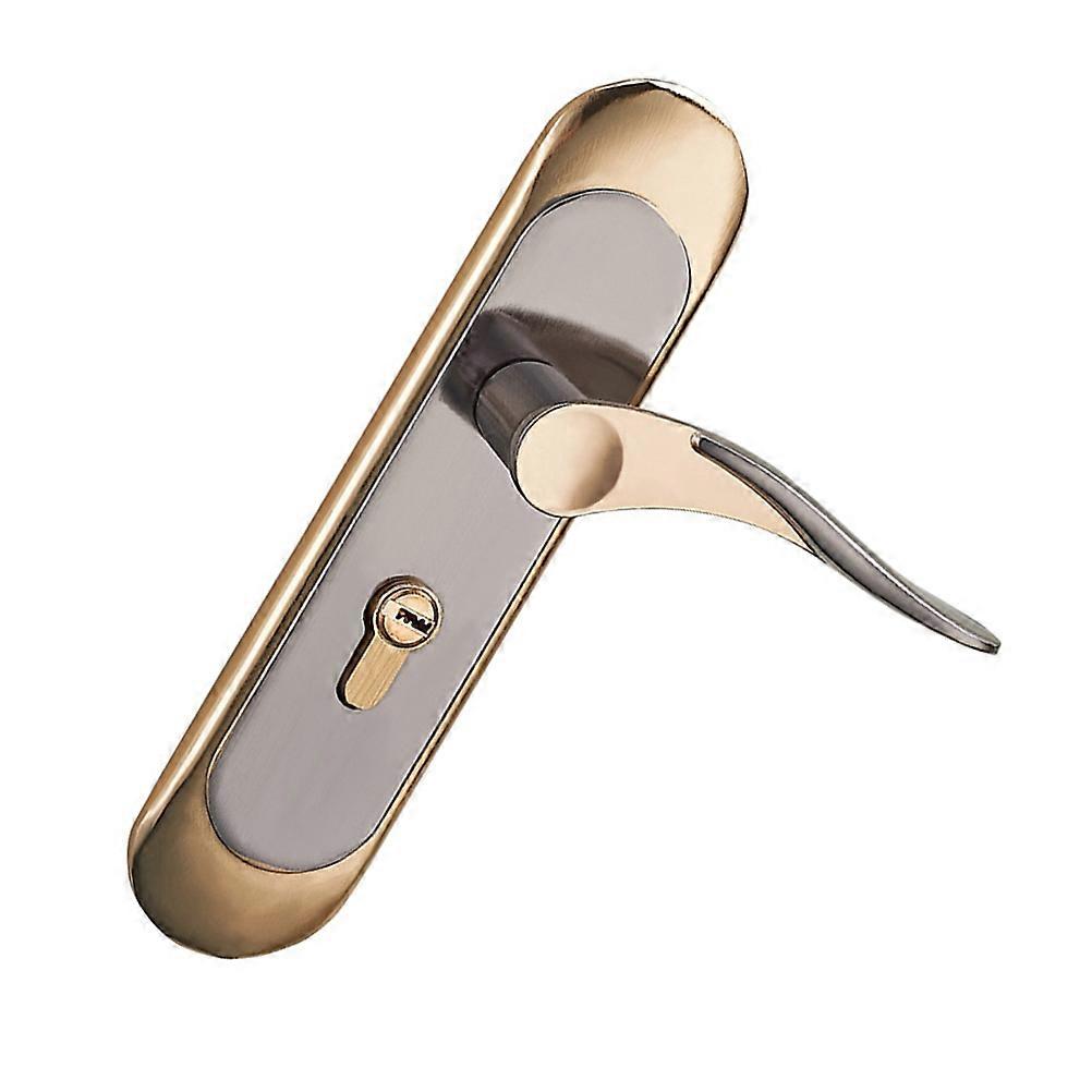 Inside Door Lock Aluminium Alloy Safety Protection Durable Wearproof Rust Resistant Rectangular Practical Simple Design For Home Hotel 1Set