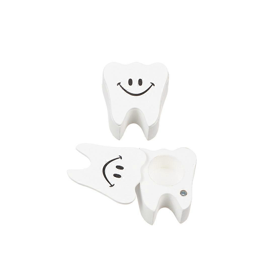 Ξύλινο κουτί δοντιών γάλακτος, κουτί αναμνηστικών δοντιών μωρών, κουτί αποθήκευσης δοντιών μωρού