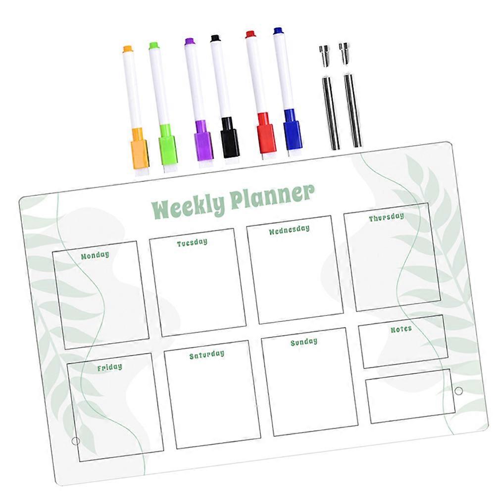 Message Board Acrylic Reminder Board For Party 30X20CM 1 Set