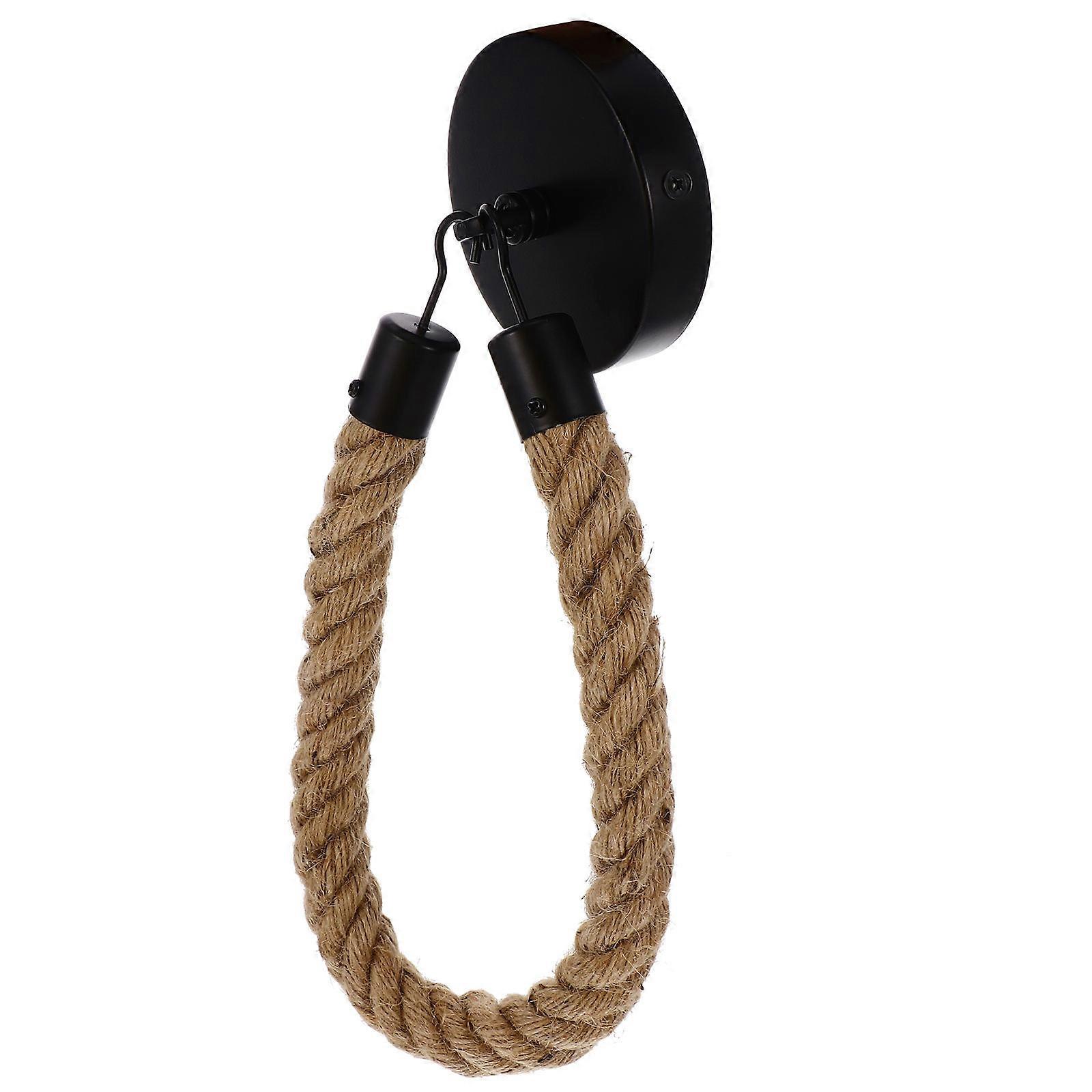 Toilet Paper Holder Roll Paper Rack Rectangular Rope Hanging Storage Assorted Color 1Pc