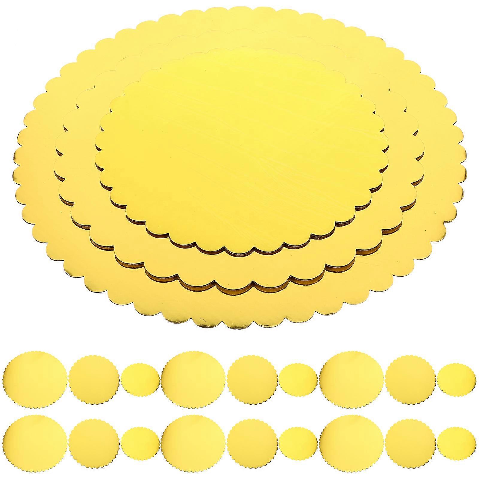 Circle Board Base Round Cake Paper Bases Mousse Cakes Cake Decorating Bakery Use 30Pcs