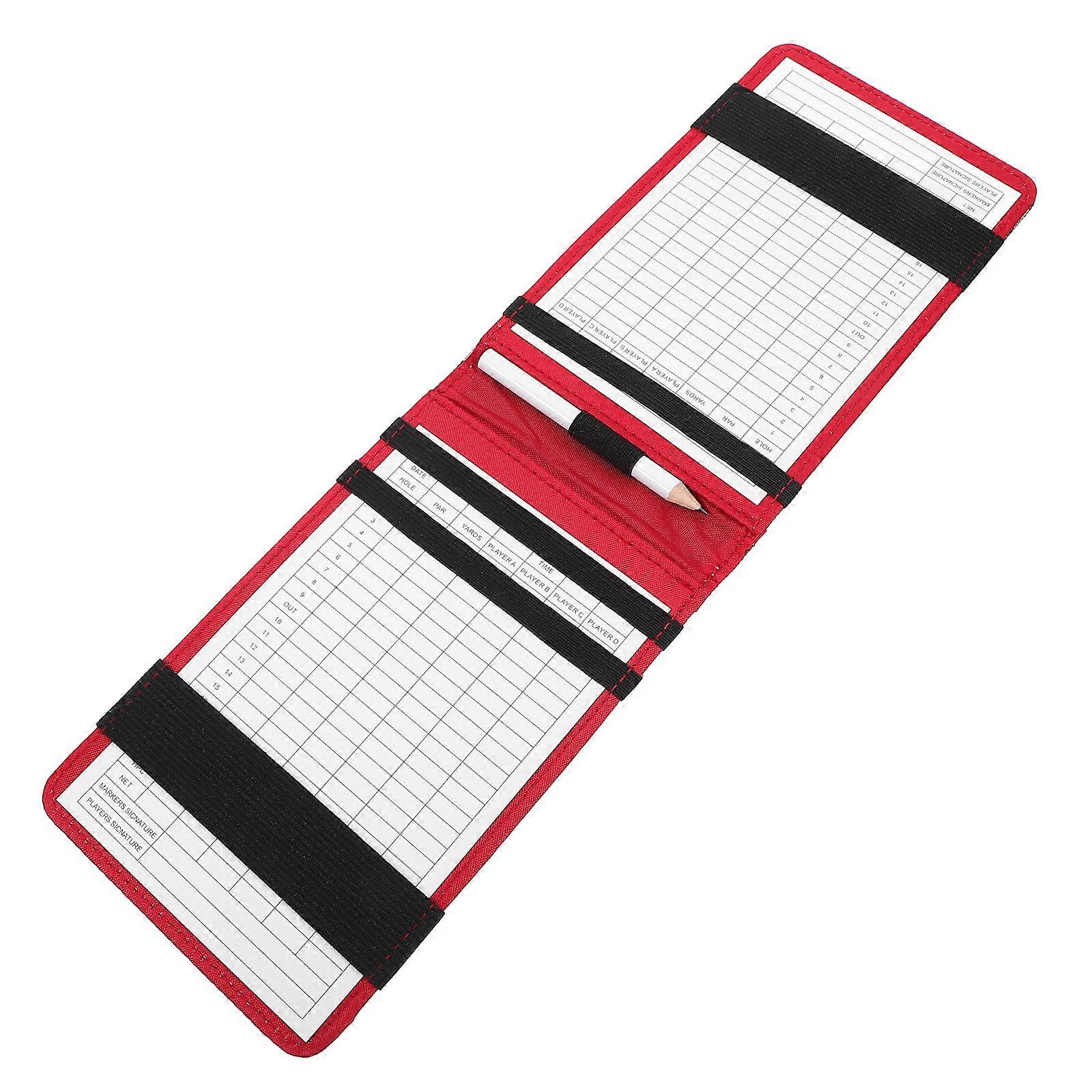 Score Keeping Book Simple Golfs Score Recording Book For Golfing Accessories 1Set
