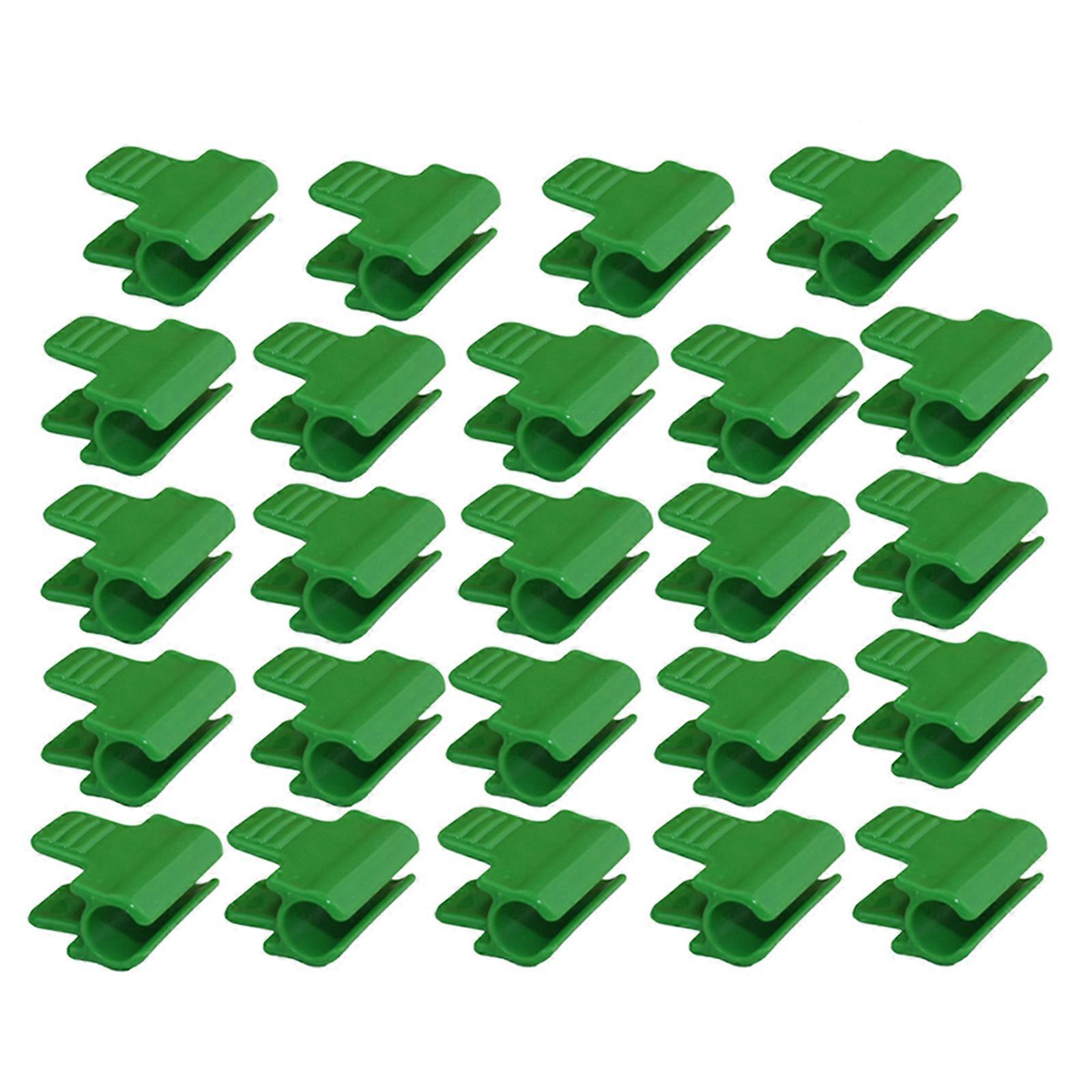Versatile Gardening Solution, ABS Greenhouse Clamps for Extended Durability, Threaded Design Grip Ensures Firm Attachment to Pipes or Stakes, Perfect