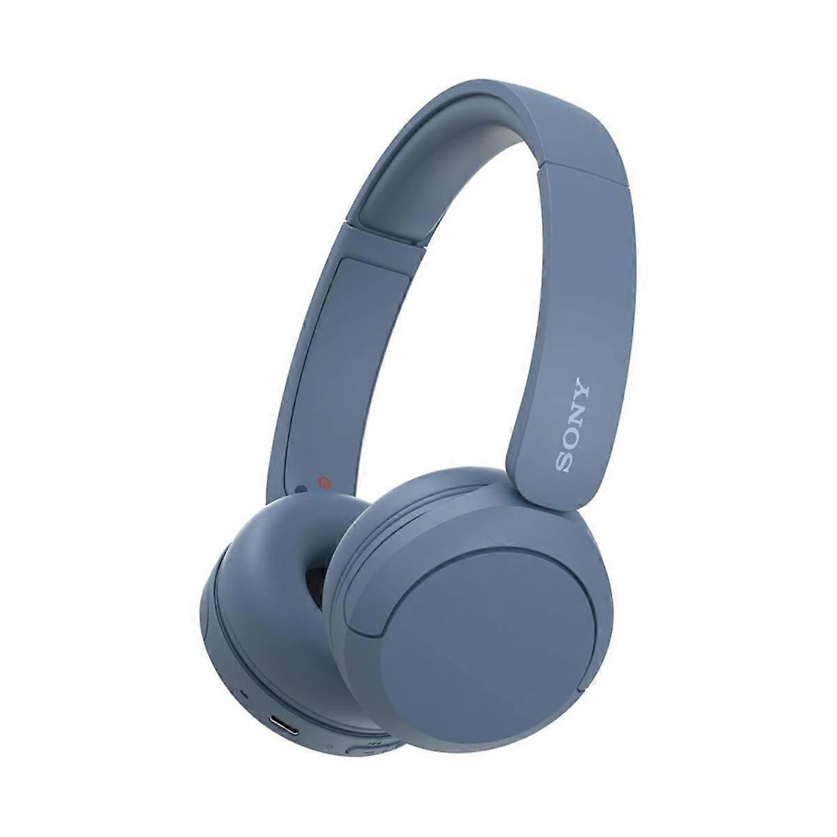 Bluetooth 5.2 Wireless Headset with Built-in Microphone, Blue