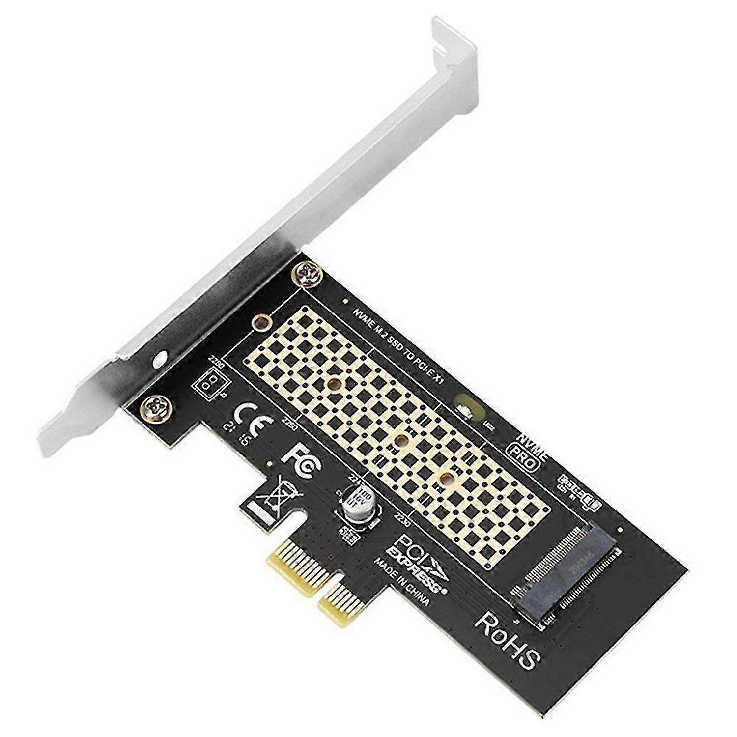 M2 NVME Riser Card M2 NVME to Pcie X1 Riser Card M2 Solid State Drive Expansion Card Driver-Free for