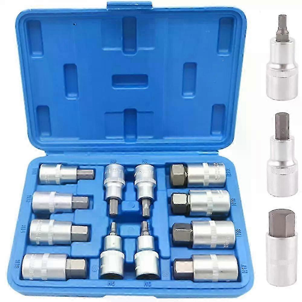 Tamper Proof Torx Bit Set, High-Performance Star Socket, Durable Chrome Vanadium Steel, Precision Machined Grip