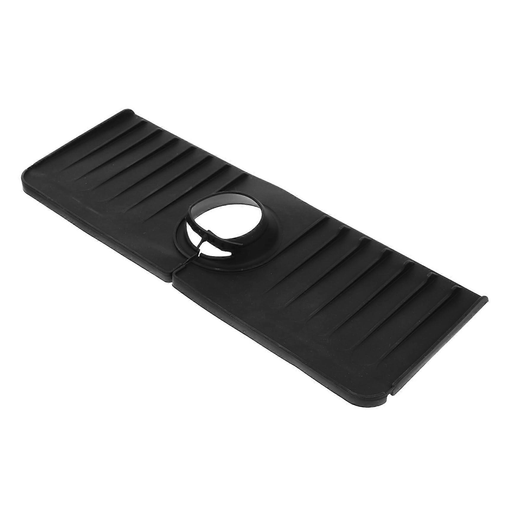 Silicone Splash Guard Mat for Faucet, Waterproof Drip Tray for Sink, Fits Most Faucets